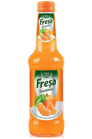 Freşa Premium Mandalinalı Vitaminli Maden Suyu 250 Ml X 24 Adet
