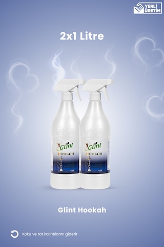 Glint Hookah 2x1 Litre Bitkisel İçerikli Nargile Temizleyici