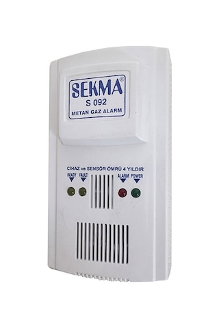Sekma S092 Alarmlı Doğalgaz LPG Dedektörü