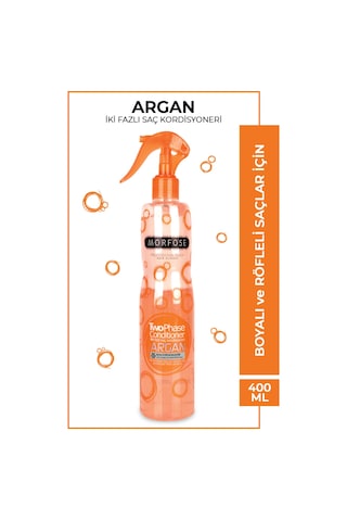 Morfose Argan İçeren Çift Fazlı Sprey Fön Suyu 400 ML