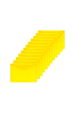 Noki Çıtçıtlı A4 Dosya Sarı 12 Li