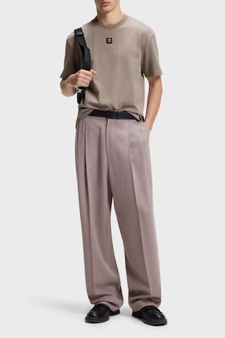 Hugo Erkek T Shirt 50505201 237 Gri