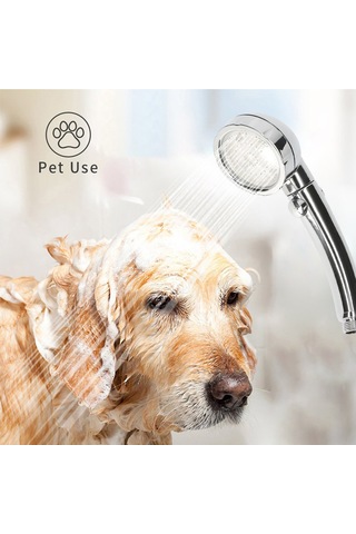 Konesam Led Su Akışı İle Çalışan Sıcaklık Algılayan 3 Renkli, Suyu Durdurma Tuşlu, Basınçlı Ve Tasarruflu El Duşu Başkanı Diğer