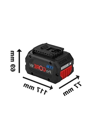 5,5 Ah Li-ıon Akü, 18 Volt Güç Kaynağı İle Uyumlu