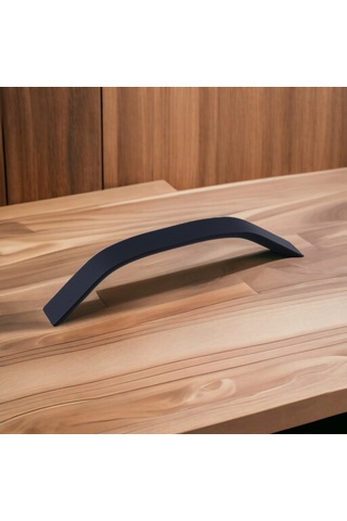 Şahin Siyah Metal Kulp 128 Mm 12.8 Cm Mobilya Çekmece Mutfak Dolabı Dolap Kulpları Kulbu Kulpu Siyah