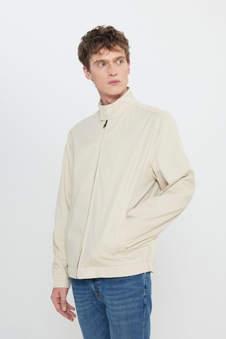 Lee Erkek Pamuk Regular Fit Dik Yaka Bej Ceket - Lv57205297 2XL