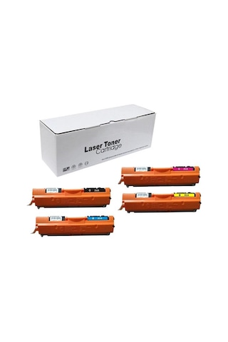 Hp 130A|Cf350A|Cf351A|Cf352A|Cf353A Hp M177 Uyumlu Toner Seti