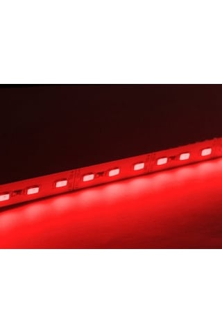 12 Volt 5630 Ledli Led Bar Alüminyum Çubuk 72 Ledli Kırmızı