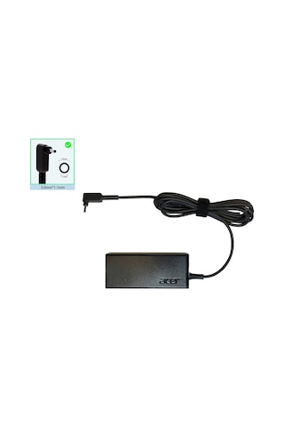 Acer Aspire 45w 19v 2.37a 3.0x1.1mm Notebook Adaptör  Şarj Aleti