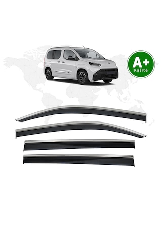 Toyota Proace City Kromlu Cam Rüzgarlığı 2024 Model Ve Sonrası