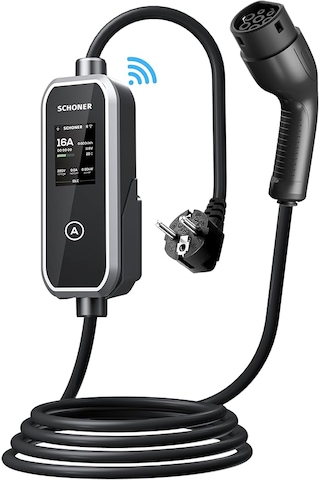 Schoner 3.5kw Taşınabilir Elektrikli Araç Şarj Istasyonu 3,7 Kw
