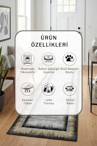 Rim Gold Yıkanabilir Yolluk