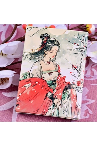 King Star Four Beauties Wangzhaojun Premium Oyun Kağıdı İskambil Kartları Destesi