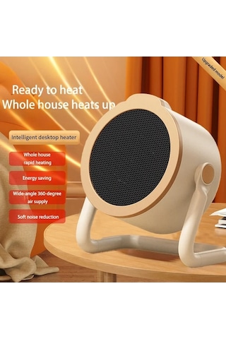 Trendooze 220v Masaüstü Taşınabilir Isıtıcı Yatak Odası Ofis Yurt Koyu Renk Model