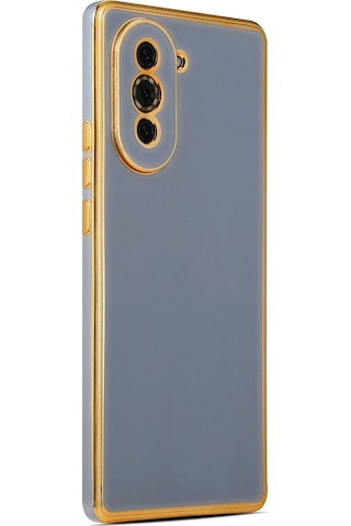 Huawei Nova 10 Pro Kılıf Tchs Bark Kapak - Mavi Mavi