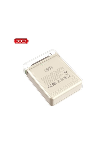 Pr226 38.5w Pd Type-c Usb-c Pd & Usb-a Çift Çıkış Magsafe Kablosuz 10000 Mah Powerbank Şarj Aleti Krem