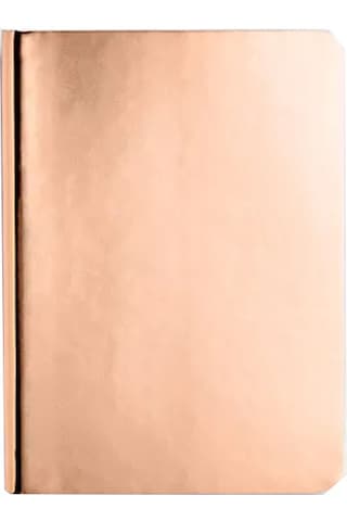 Nuuna Gri Noktalı A6 Defter Shiny Starlet Copper 53238 Gri