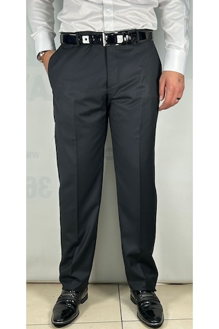 Erkek Battal Esnek Dız Astarlı Yüksek Kalite Kumaş Pantolon M Gri