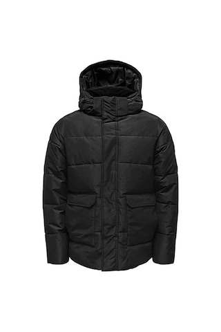 Only Onscarl Life Quilted Jacket Noos Otw Erkek Ceket 22025825 Siyah-siyah Siyah