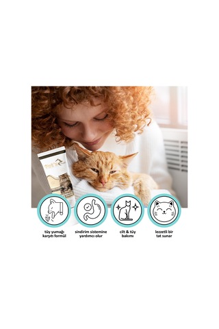 Vets Health Anti-Hairball Malt Paste Tüy Yumağı Karşıtı Pasta 100 G