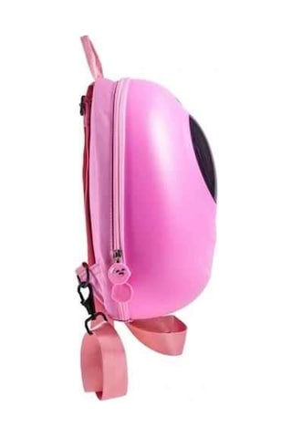 Zampago Big Eye Led Işıklı Çocuk Sırt Çantası 10.000 Mah Powerbank Hediyeli Zg-kıd1-p Pembe