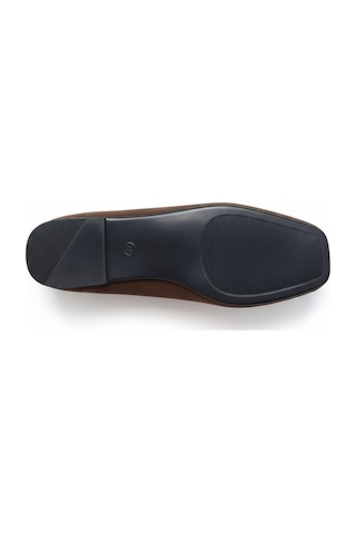 Dosa Shoes Kadın Sivri Burun Babet-siyah Kahverengi