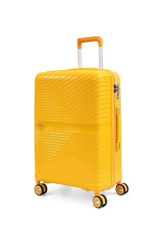 Ççs 5239 Polipropilen Orta Boy Valiz-sarı Sarı