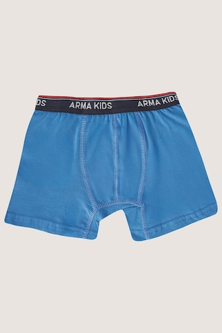 Arma Yıldız Erkek Çocuk Boxer 3'lü Paket Renkli, Pamuklu Ve Likralı Esnek Kumaş Çok Renkli
