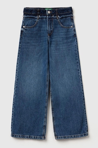 United Colors Of Benetton Kız Çocuk 488pce04b-25k Denim Pantolon Mavi-1934 Mavi