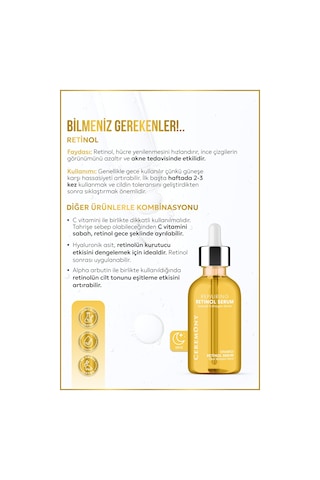 Ceremony Retinol Onarıcı Cilt Bakım Serumu 30 ML