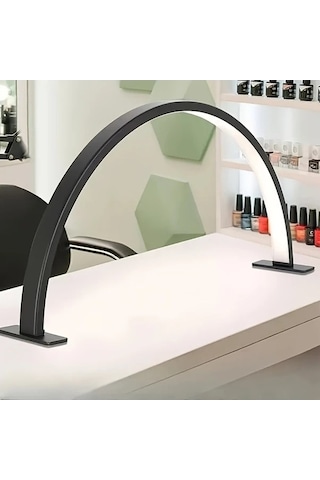 Fastbuy Dream011 Beyaz 180w Tam Spektrumlu Hilal Tırnak Lambası 6000k Titreşimsiz Usb Led Masa Lambası Beyaz