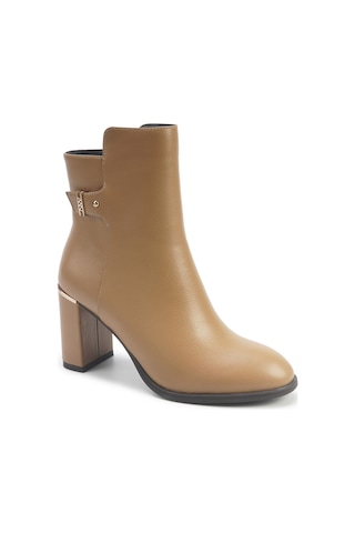 Nine West Olıvıer 5pr Camel Kadın Topuklu Bot 000000000102012112 Kahverengi