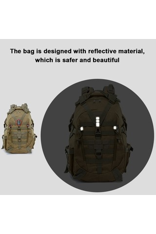 Dancemonkey Çok İşlevli Açık Hava Spor Sırt Çantası Büyük Kapasiteli Tırmanma Sırt Çantası Kamp Yürüyüş Trekking Oxford Kumaş Omuz Çantası Siyah