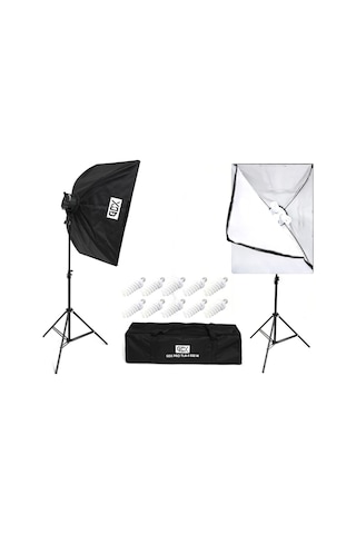 Tlb-5 Pro Light 650w 60x80 Cm 2 Li Softbox Seti