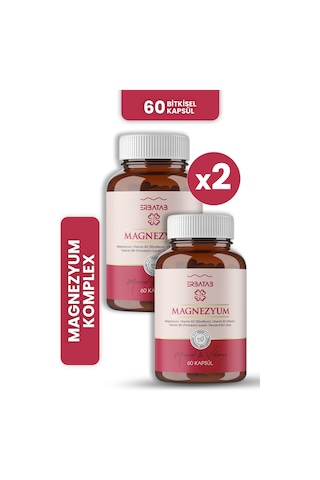 Erbatab Magnezyum 3' Lü Form 2'li Set