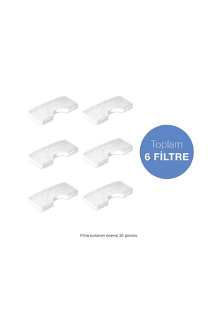 Fakir Petpard Wff-01 Su Pınarı 6'lı Filtre