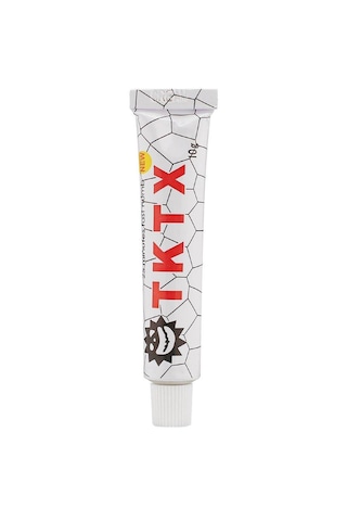 White TKTX 40% Fast Numbing Cream Dövme Vücut Kremi 10 G
