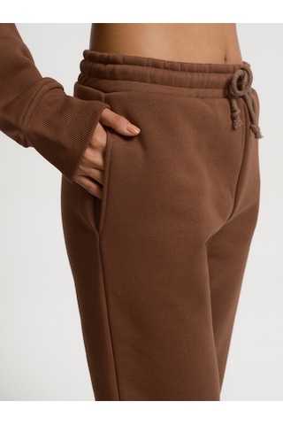 Regular Fit Kadın Eşofman Altı Camel