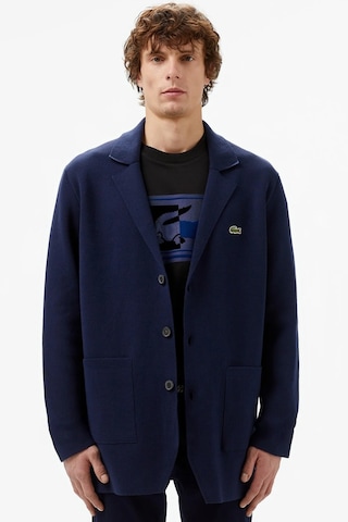 Lacoste Men's Classic Fit V Neck Cardigan Erkek Classic Fit V Yaka Triko Hırka Lacivert Lacivert
