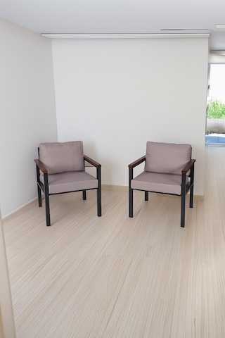 Neokas Bahce Mobilyası, Modern Balkon Mobilyası, Kafe Oturma Takımı, Teras Koltugu, 2 Tekli Koltuk Gri
