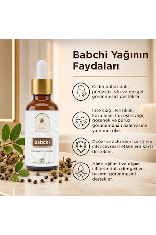 Babchi Yağı 10 Ml %100 Saf Ve Doğal
