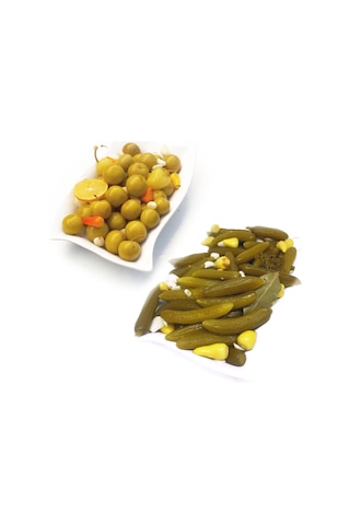 Çubuk Tadım Turşuları Salatalık Turşusu 1 KG + Erik Turşusu 1 KG