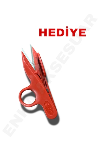 Pın - 1094 9 Inc Siyah Renk Çelik Gövde Profesyonel Terzi Makası