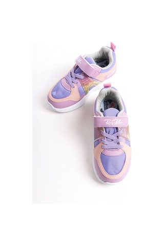 Daxtors Garantili Ray Max Günlük Ortopedik Çocuk Unisex Sneaker Spor Ayakkabı Lila-pembe