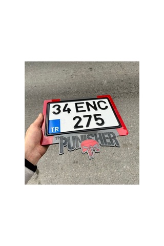 Motorsiklet Pleksi Plakalık Özel Tasarım - 642292490