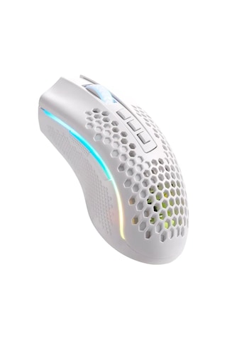 Mouse Gamer Storm Pro M808w-ks Beyaz Kablosuz, Petek Şekli, Kablosuz, 2.4ghz, Usb Dongle/usb Kablola M808-ks