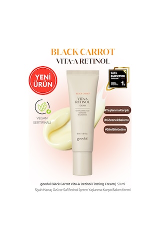 Siyah Havuç Özü Ve Saf Retinol İçeren Bakım Kremi Goodal Black Carrot Vita-a Retinol Firming Cream