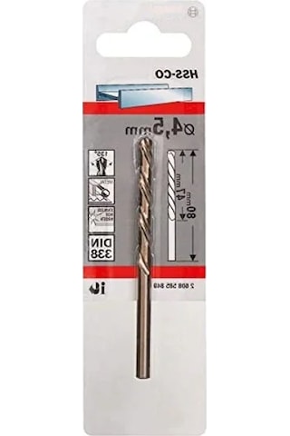 Hss-cobalt Metal Matkap Ucu - 4,5x80 Mm