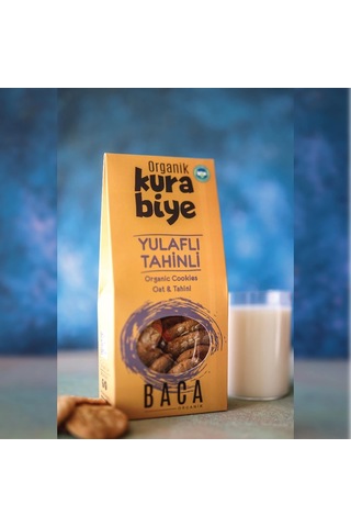 Baca Organik Yulaflı Tahinli Kurabiye 55 G