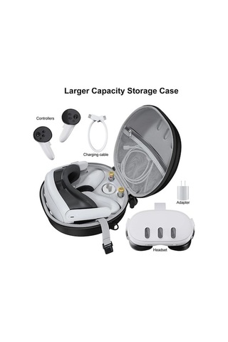 Artfulabode Bosphorusboutique Meta Quest Gözlük Koruyucu, 3 Mb Gri Aksesuar